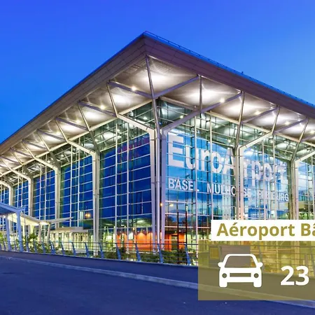 Daire Evasion, Proche Basel, F2 Moderne & Terrasse